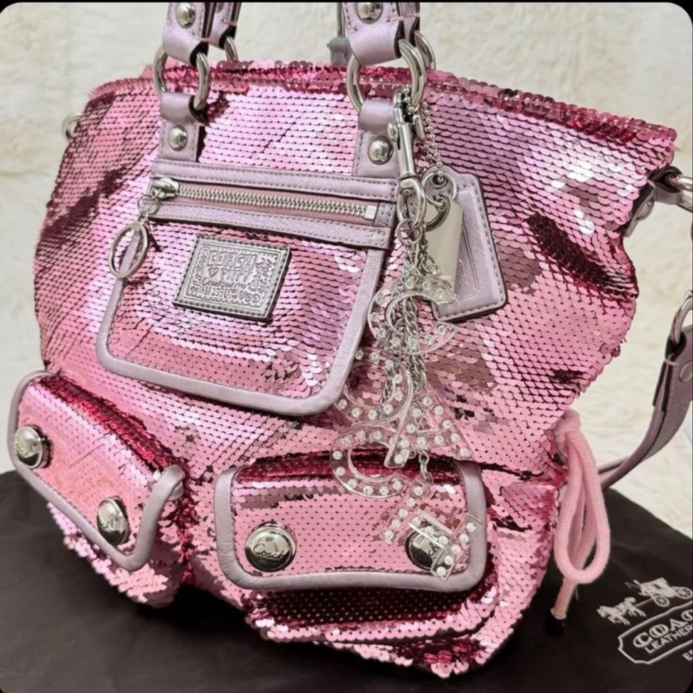 Coach poppy sequin